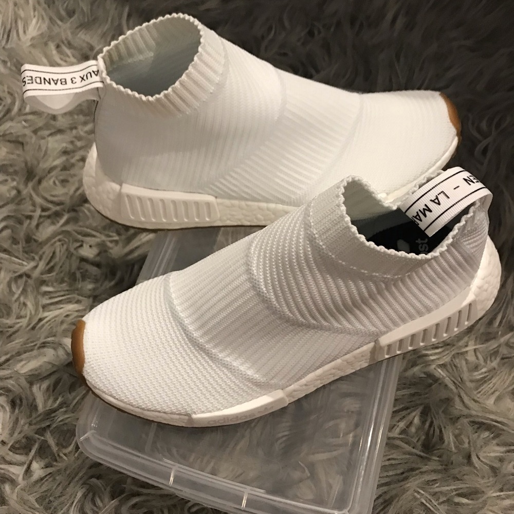 Adidas NMD City Sock (White/Gum)
